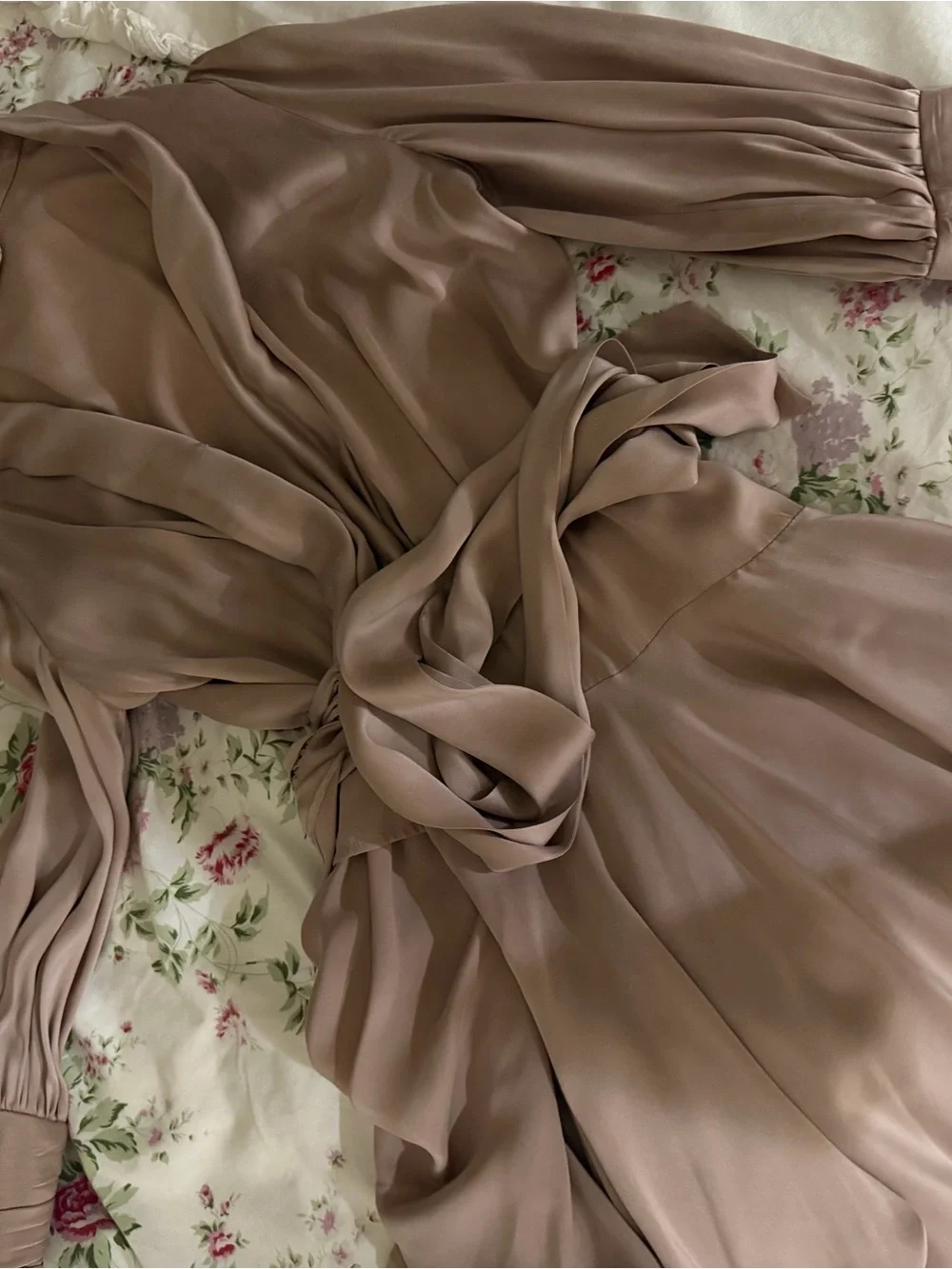 Zimmermann silk wrap dress